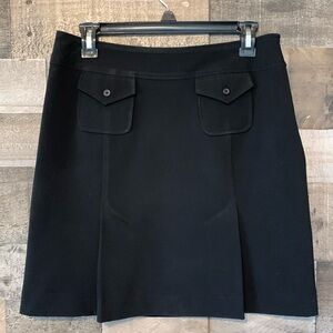 Larry Levine Stretch Skirt with front pockets